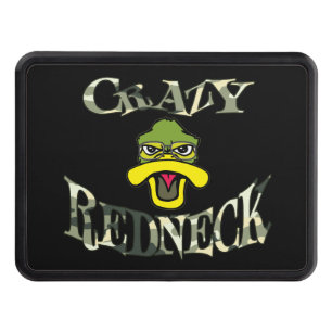 Crazy Redneck Duck Head Camouflage Hitch Cover