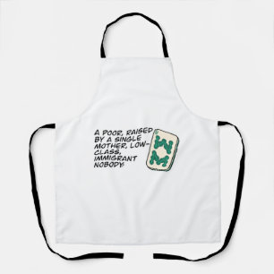 Crazy Rich Asians Mahjong scene quote Classic Apron