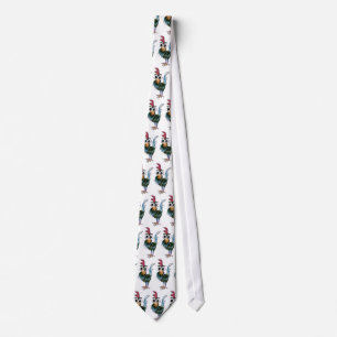 Crazy Rooster Tie