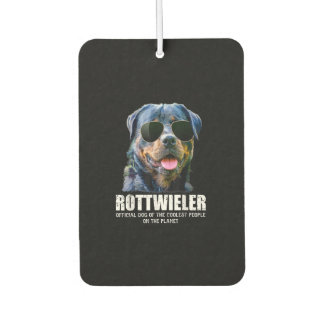 Crazy Rottweiler Lover funny gift idea Air Freshener