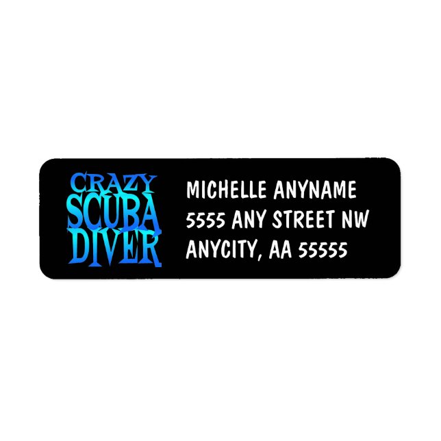 Crazy Scuba Diver (Front)
