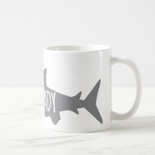 Crazy Shark Lady Coffee Mug
