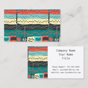 Crazy Sheet Music by Shirley Taylor Business Card