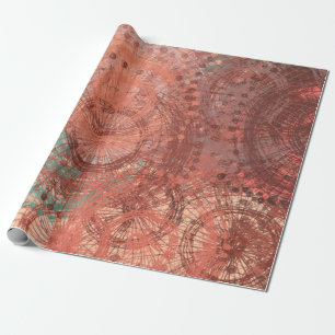 Crazy sketch random pattern. Chaos and variety. Mo Wrapping Paper