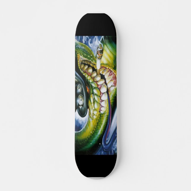 Crazy Snake Skateboard (Front)