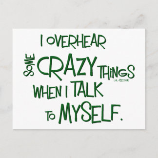 Crazy Talk Postcard