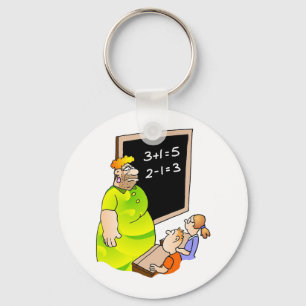 Crazy Teacher Keychain