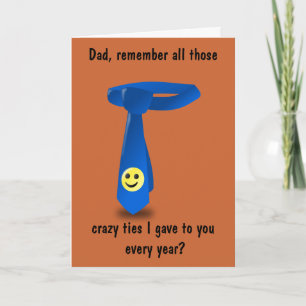 Crazy Ties Father's Day Card