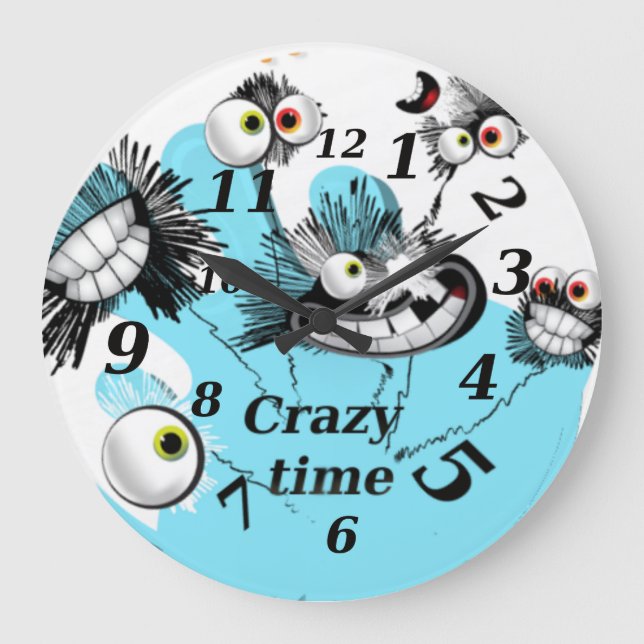 Crazy time large clock (Front)