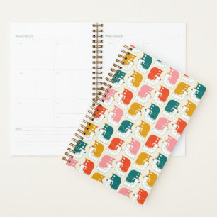 Crazy toilet paper cats planner