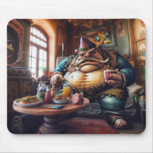 Crazy Troll Man Mouse Pad