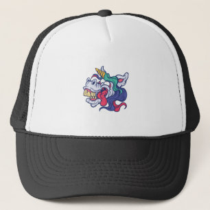 Crazy Unicorn Trucker Hat