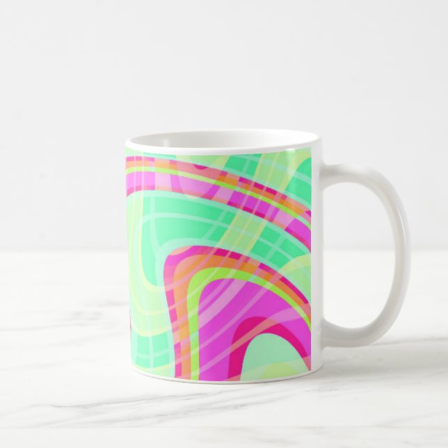 Crazy Waves Coffee Mug (Right)