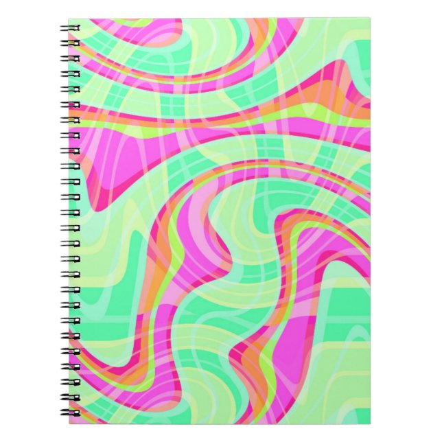 Crazy Waves Notebook (Front)