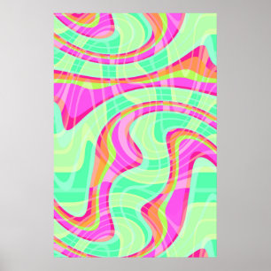 Crazy Waves Poster