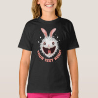 Crazy White Rabbit Face