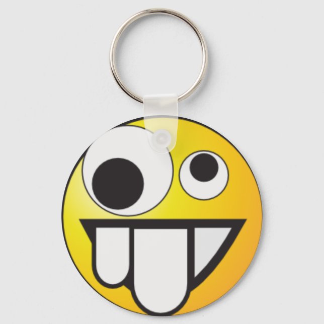 Crazy yellow keychain (Front)