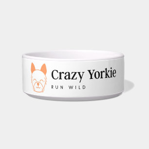 Crazy Yorkie Bowl