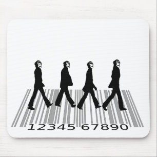 crazyapecommercialroad mouse pad