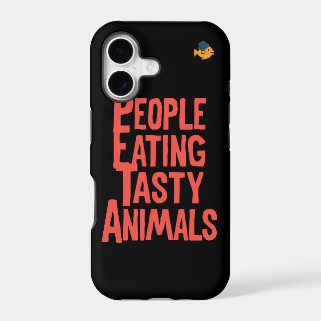 CRAZYFISH eating animals iPhone (Back)
