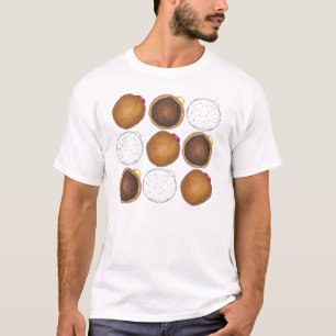 Cream and Jelly-Filled Doughnut Doughnuts Tee Shir