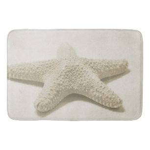 Cream Beach Starfish Bath Mat