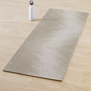 Cream Beige Yoga Mat
