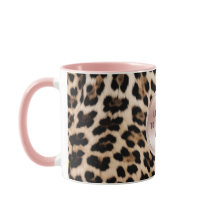 Cream Black Brown Leopard Blush Pink