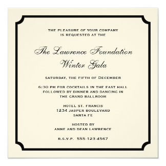 Canadian Mess Dinner Formal Invitations 8