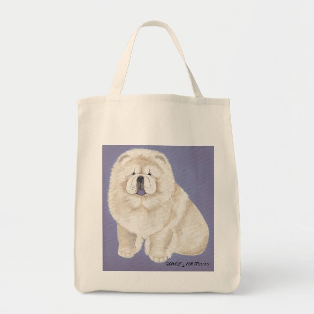 Cream Chows Bag (Front)