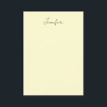 Cream color elegant modern minimalist plain name enclosure card<br><div class="desc">A perfect design that will work in business or in your private life. A simple,  minimalist,  perfect look. Just for you.</div>