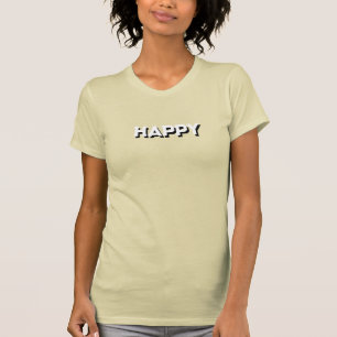 Cream colour t-shirt for girl's and women's wear