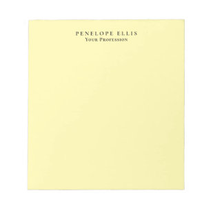 Cream Colour Unique Original Classical Professiona Notepad
