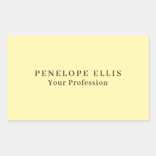 Cream Colour Unique Original Classical Professiona Sticker