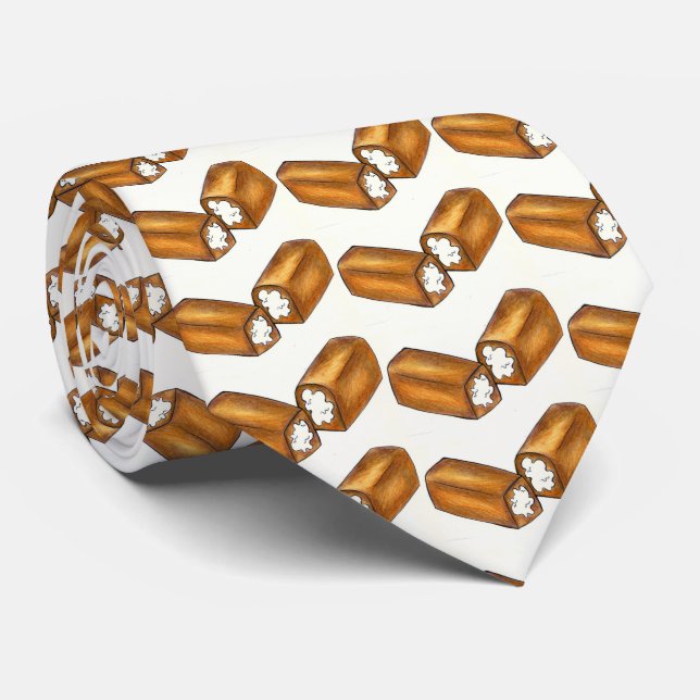 Cream Filled Snack Cake Junk Food Cakes Foodie Tie (Rolled)