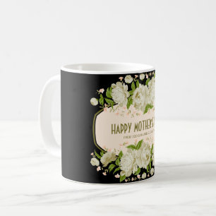 Cream Floral Happy Mother's Day Mug