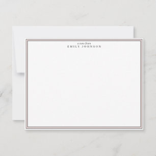 Cream Frame Note Card