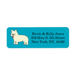 Cream French Bulldog,  Blue