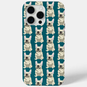Cream French Bulldog iPhone 15 Pro Max Case