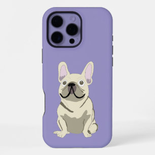 Cream French Bulldog, iPhone 16 Pro Max Case