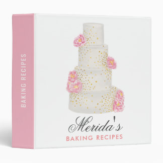 Cream Gold Cake | Recipe Cookbook Binder