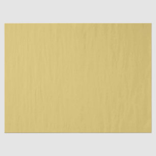 Cream Gold Solid Colour Tissue Paper