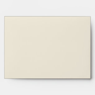 Cream Gold Vintage Pinstripe Wedding Envelope