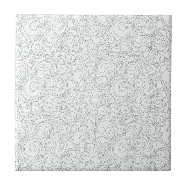 CREAM-GRAY-SWIRLS TILE (Front)