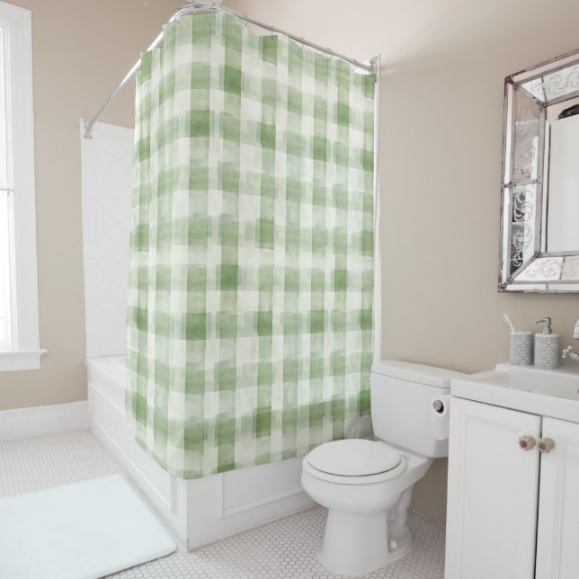 Cream Green Plaid   (In Situ)