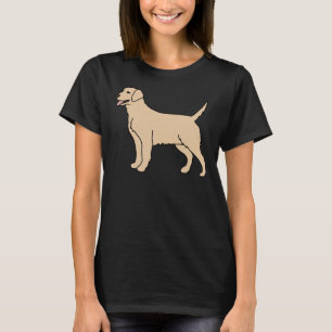 Cream Labrador Dog T-Shirt