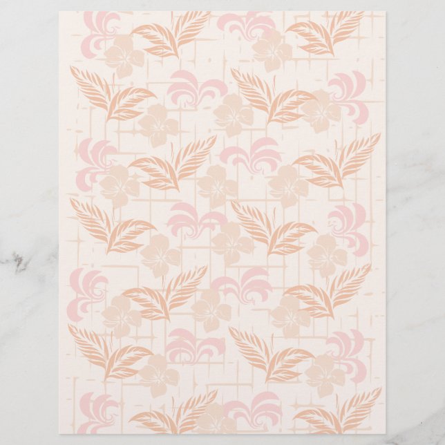 Cream leaf design (Front)