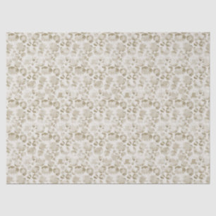 Cream Leopard Print Tissue Paper