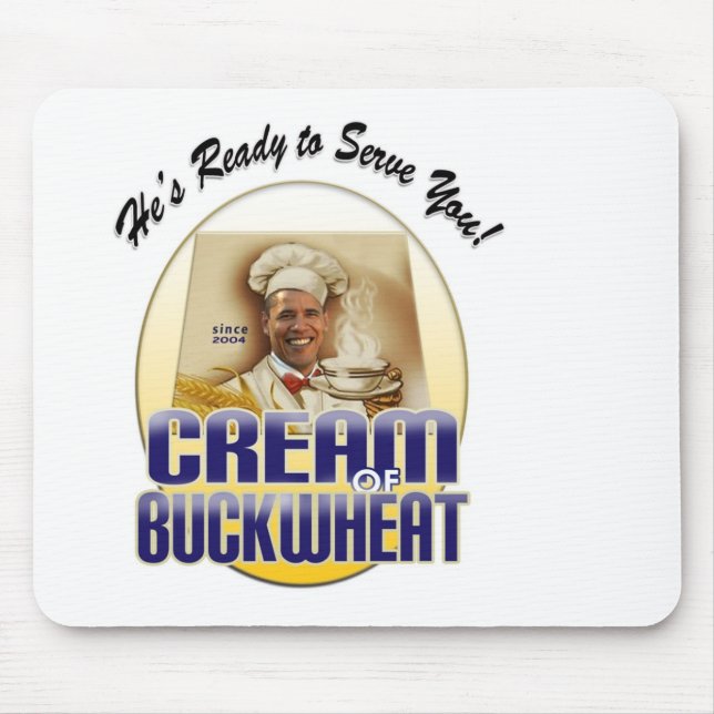 Cream of Buckwheat Mouse Pad (Front)