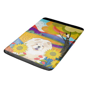 CREAM OF THE CROP -Chow- crate /bath mat